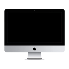 iMac Audio Editing Workstation